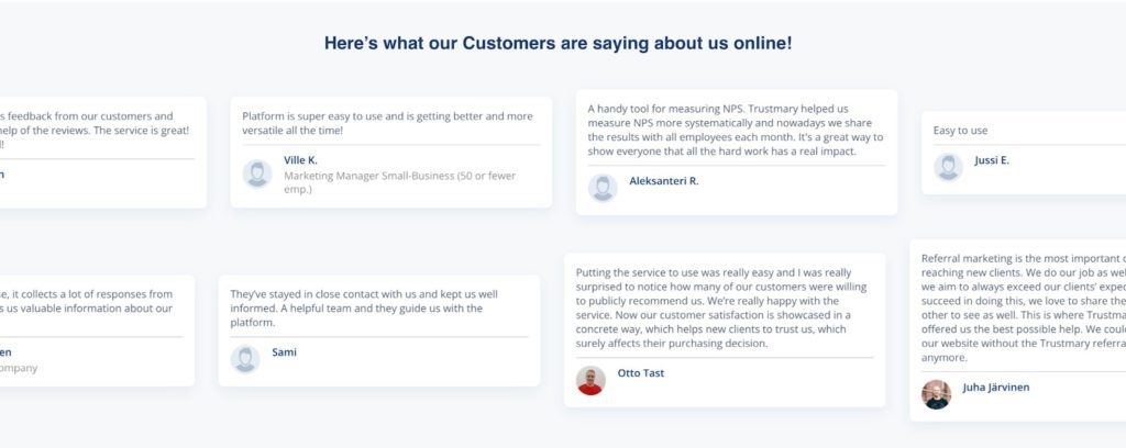 Kundenreferenzen als social proof