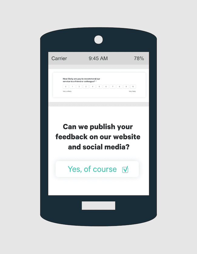 sms survey example