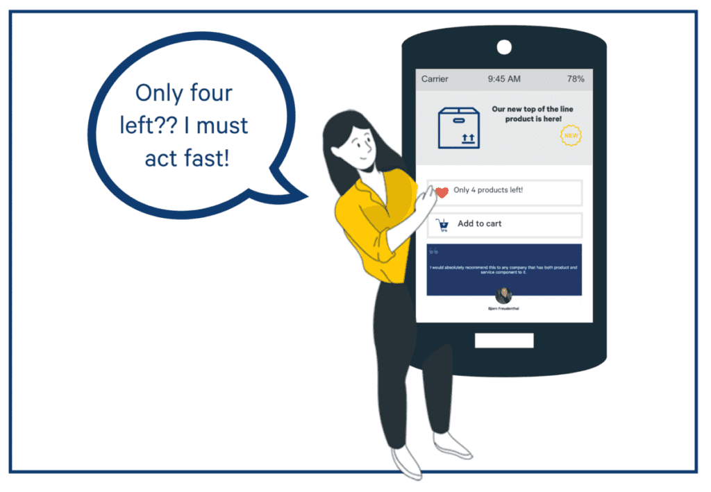 fomo example in e commerce