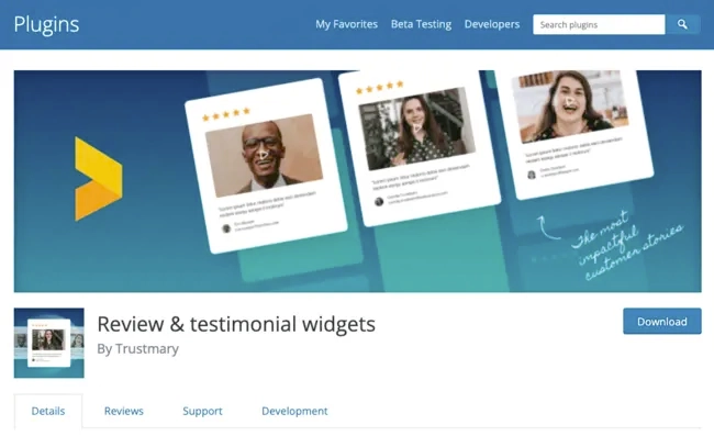 trustmary reviews plugin