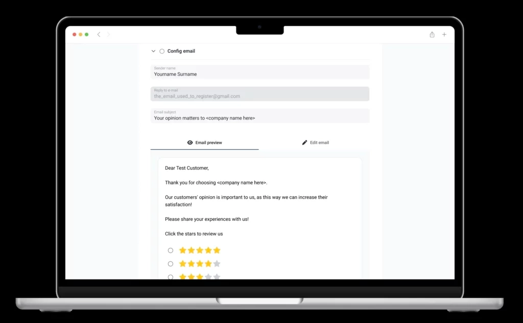 That’s why Trustmary offers the possibility to add your own logo or another picture and change the colors and fonts. There are some additional details, like a progress bar, available.