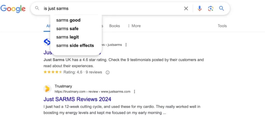 before buying customers google if a company is legit and safe to buy from