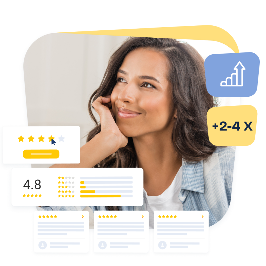 three in one survey gets you 2-4 times more responses than traditional surveys