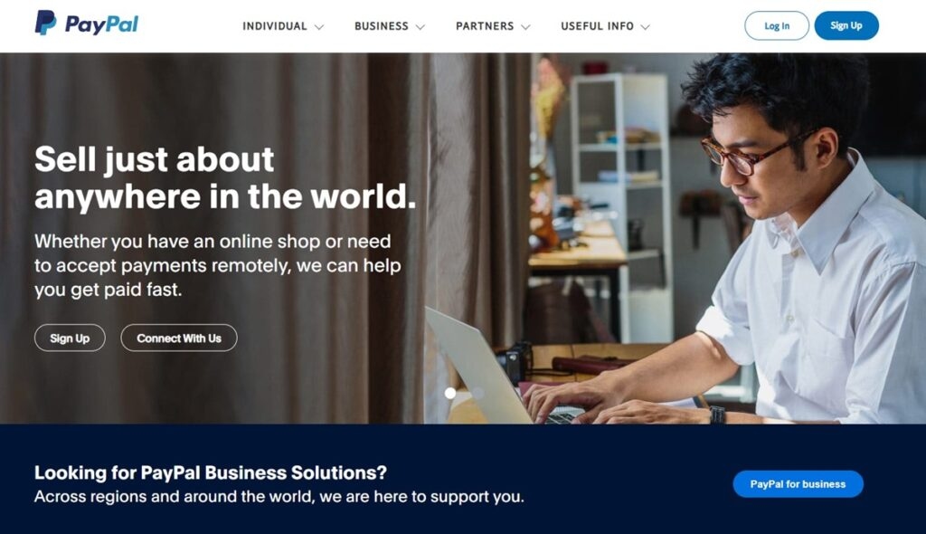 paypal website