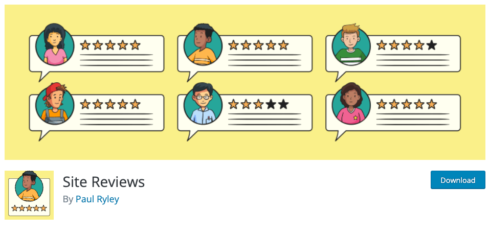 site reviews plugin