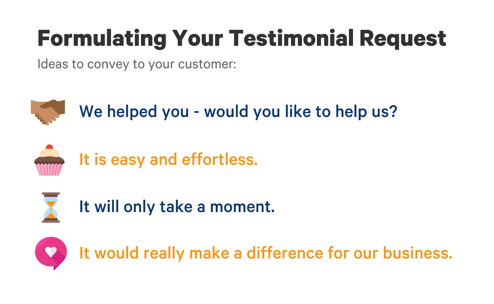 testimonial request