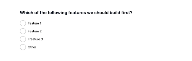 Product-survey-feature-rate