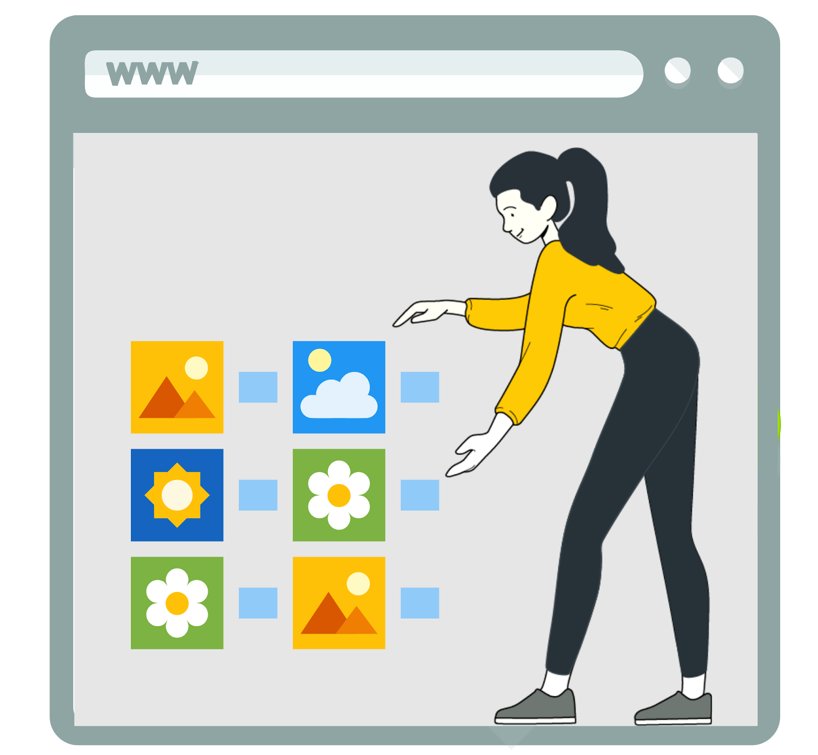 add widgets on your website