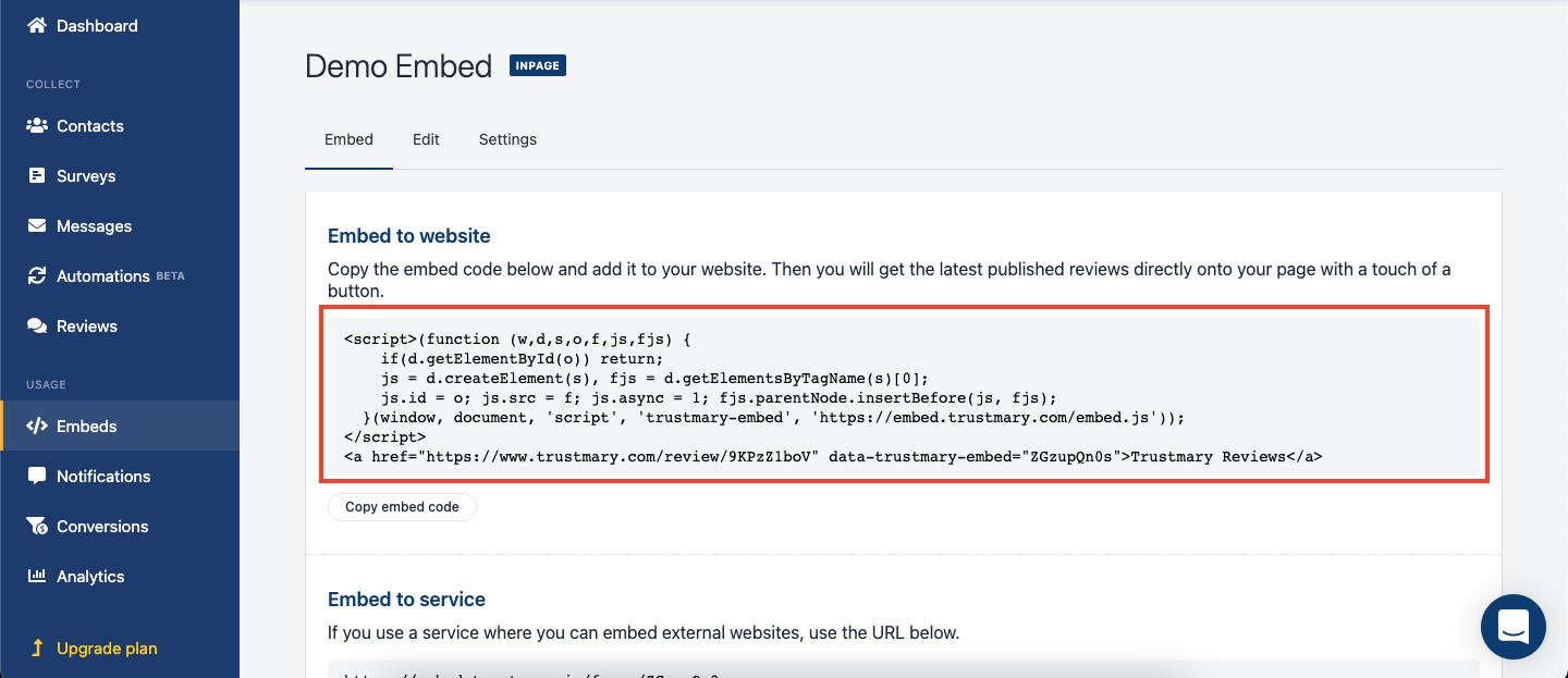 copy-embed-code-trustmary