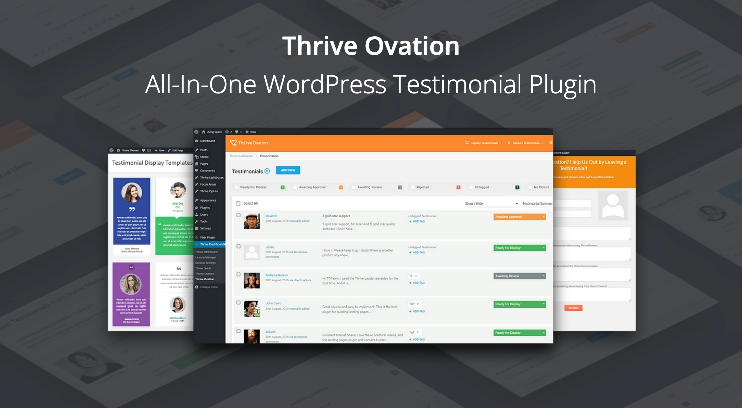 thrive ovation plugin