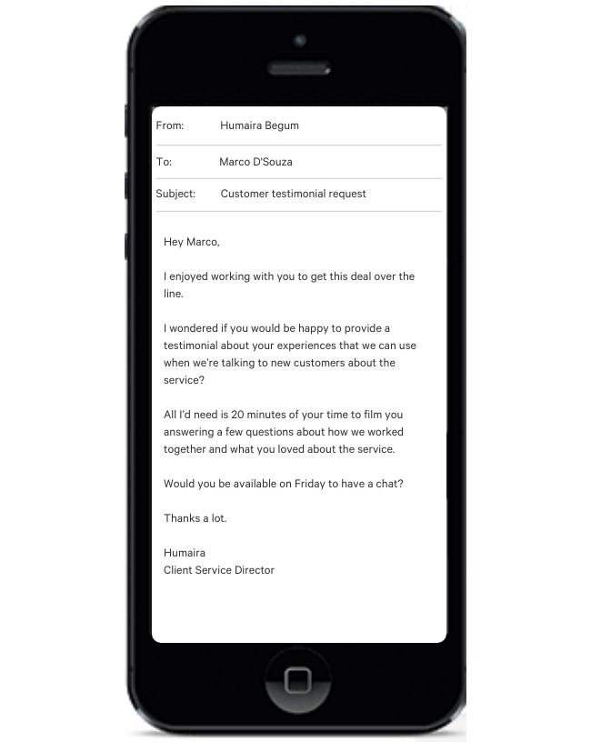 example-of-email-testimonial-form