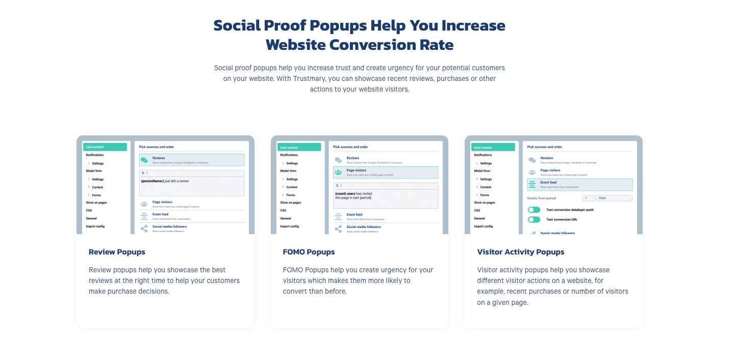free social proof apps trustmary