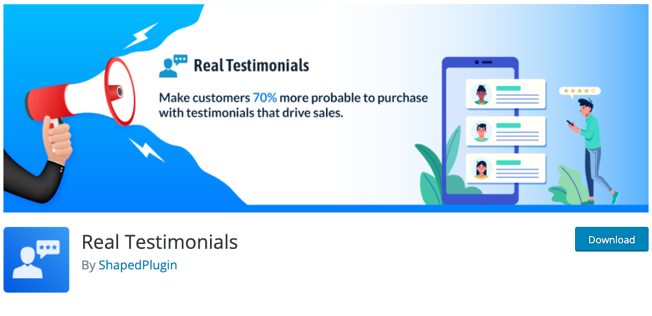 real testimonials plugin