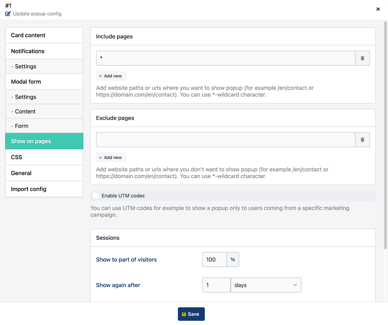 tool for making popups