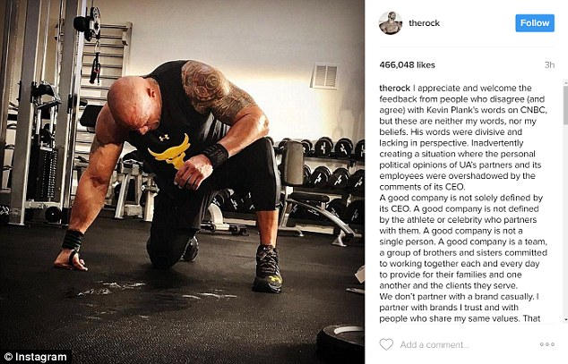 under armour example testimonial