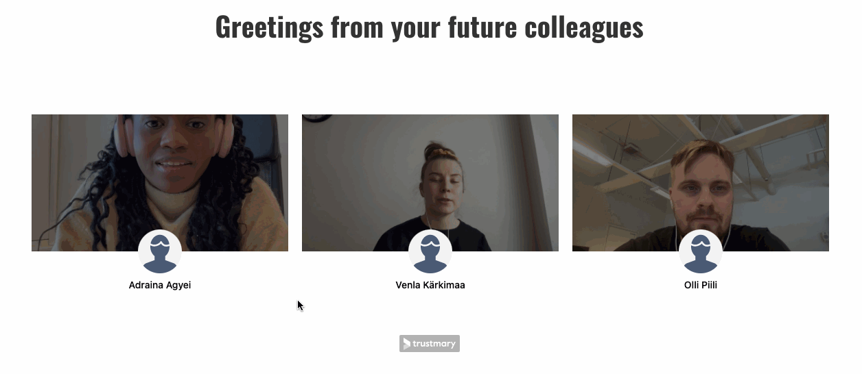 examples of video testimonials
