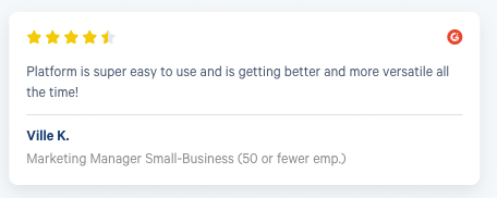 star rating with trustmary