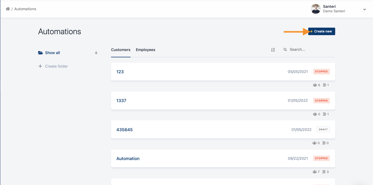 automate review gathering flows