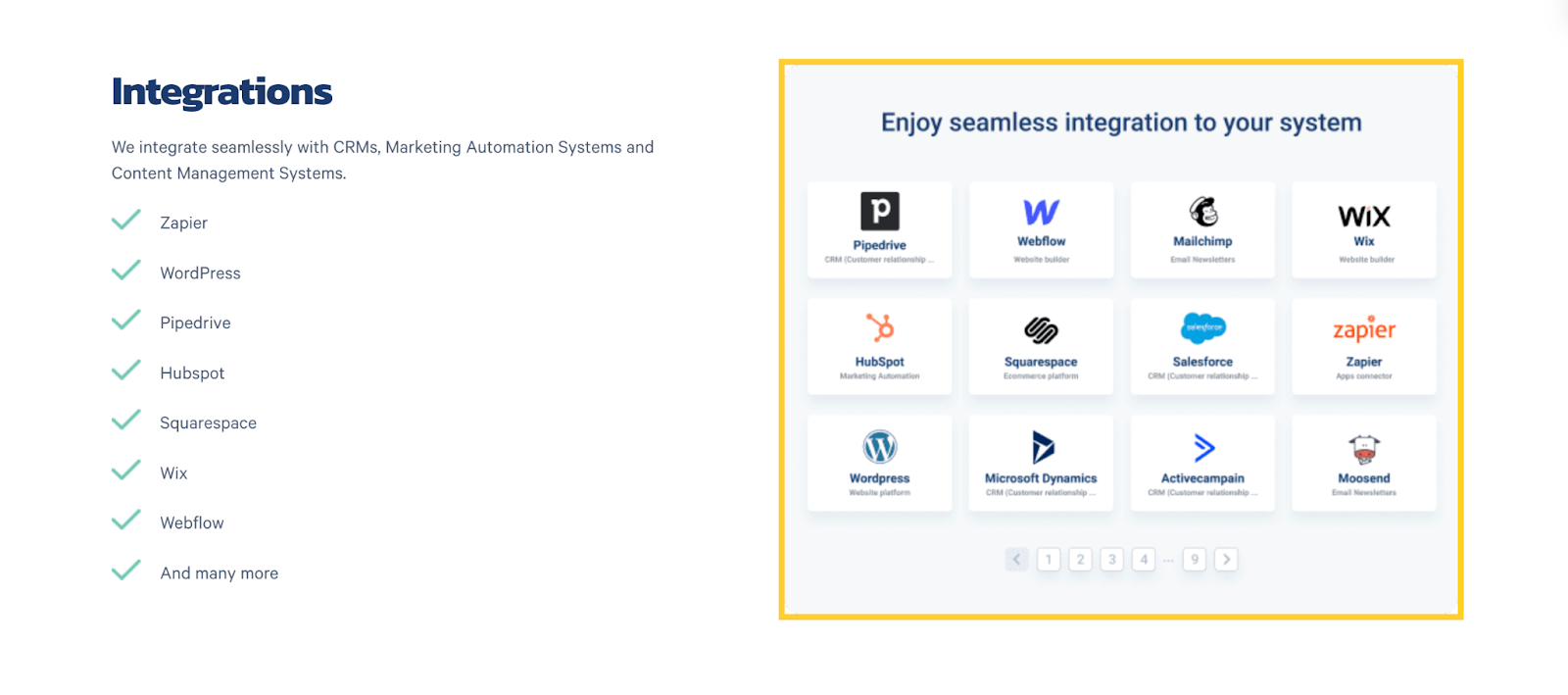 survey maker integrations