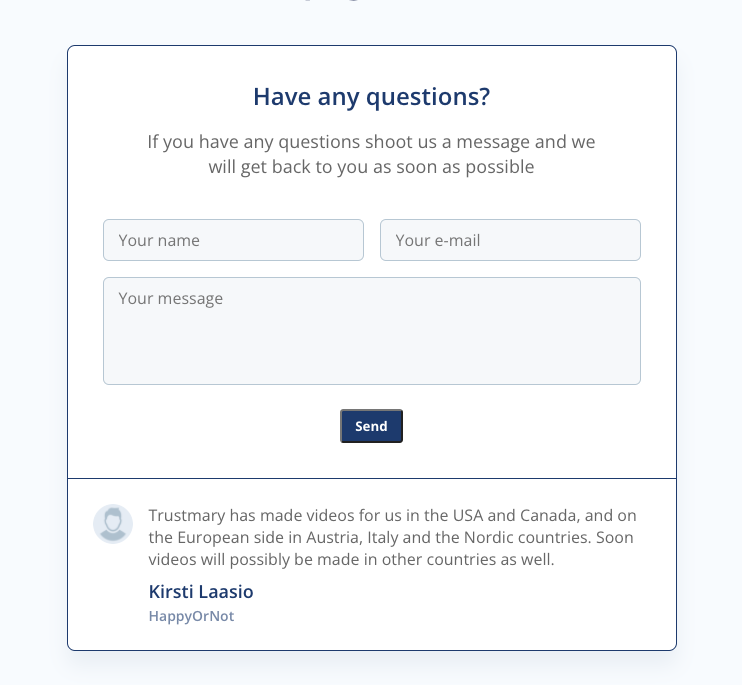 social proof in lead generation forms