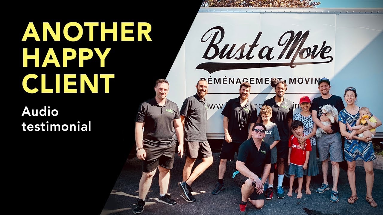 example of audio testimonials for a moving company