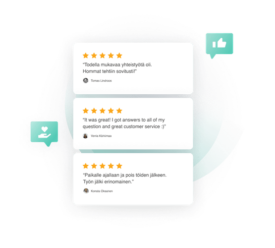 showcase reviews on your website