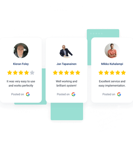 Add Google reviews to your website with a stylish and customizable Google review widget
