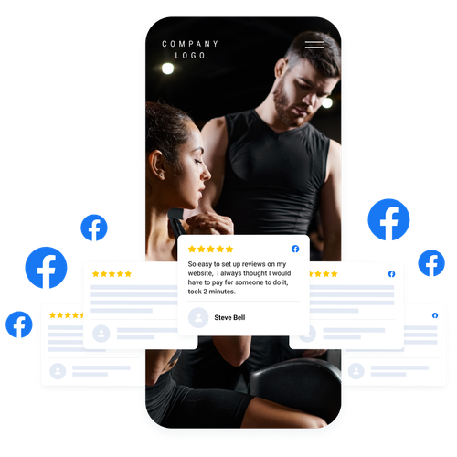 facebook review widget