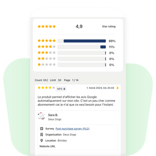 manage reviews from one place