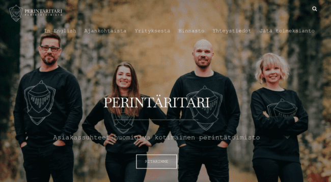 Perintäritari: ”Referral marketing is the most important channel for us in reaching new clients”