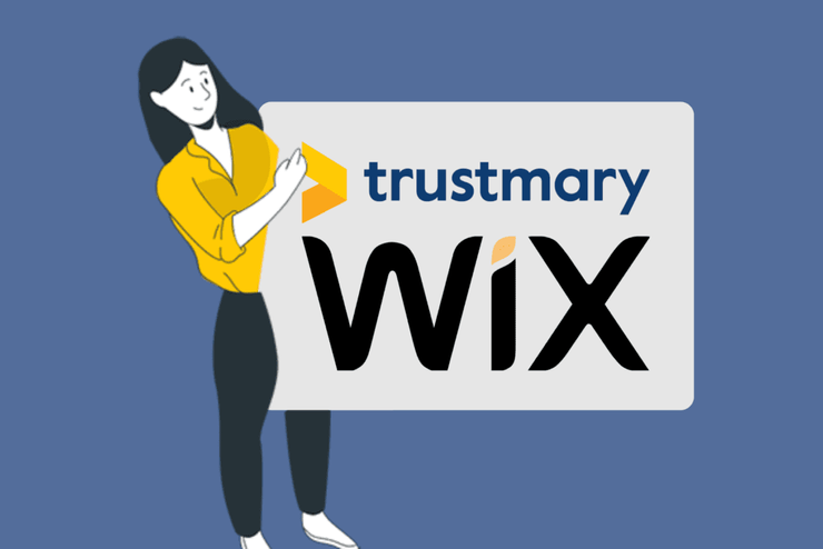 Google-arvosteluwidget: Wix-verkkosivustolla