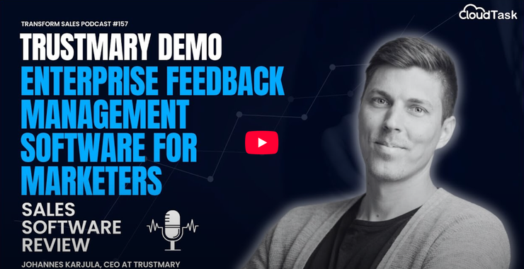 Trustmary Demo | Enterprise Feedback Management Software For Marketers