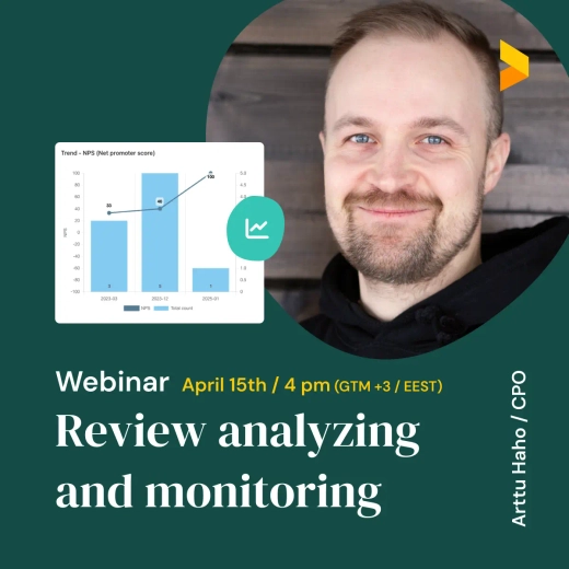 Review analyzing and monitoring with Trustmary