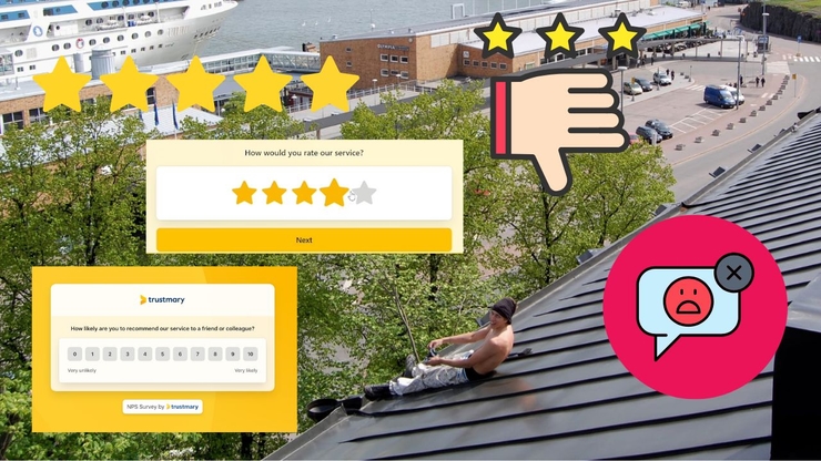 Bad roofer reviews: How to React