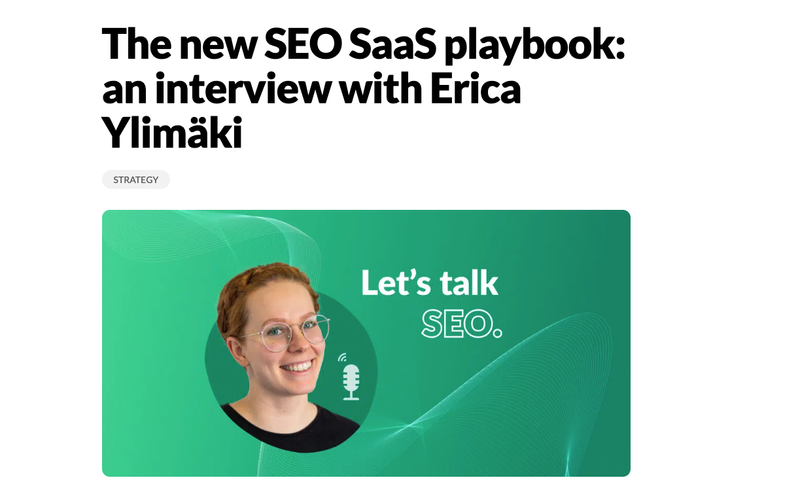 Trustmary's Erica Shares SEO Insights