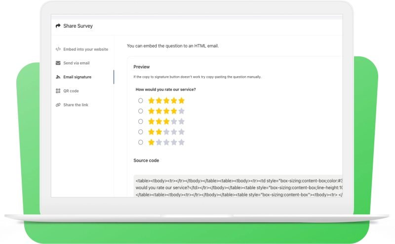 How to Create & Use an Email Signature Survey