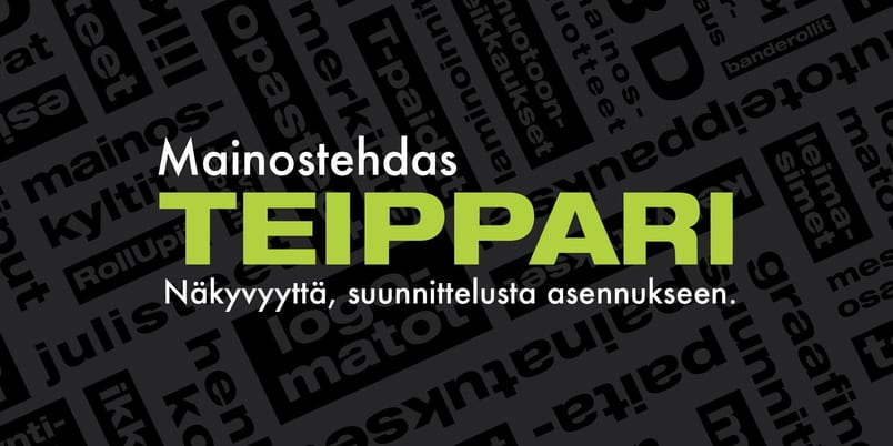Mainostehdas Teippari