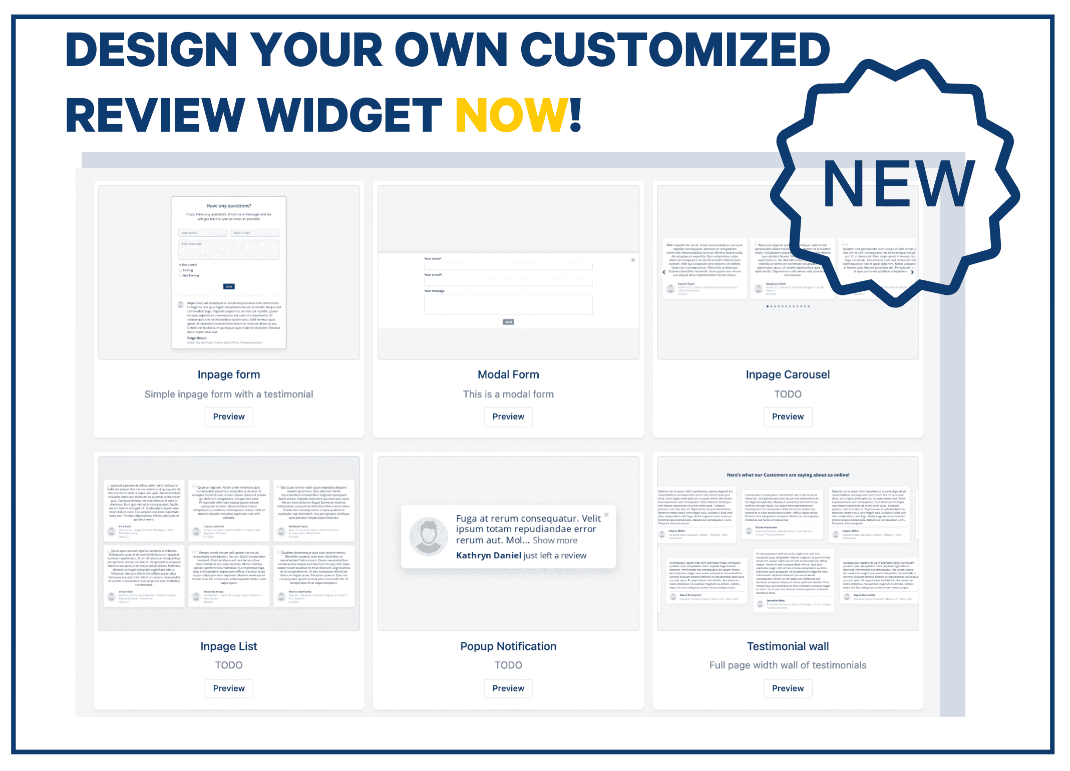 Introducing Trustmary's Review Widgets