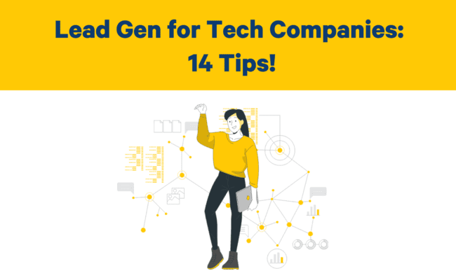 14 beste Tipps zur Lead-Generierung für Technologieunternehmen