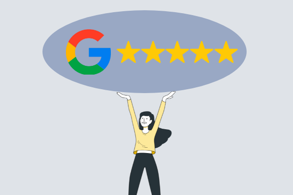 So erhalten Sie organisch Google-5-Sterne-Bewertungen
