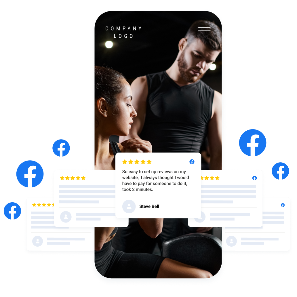 facebook review widget