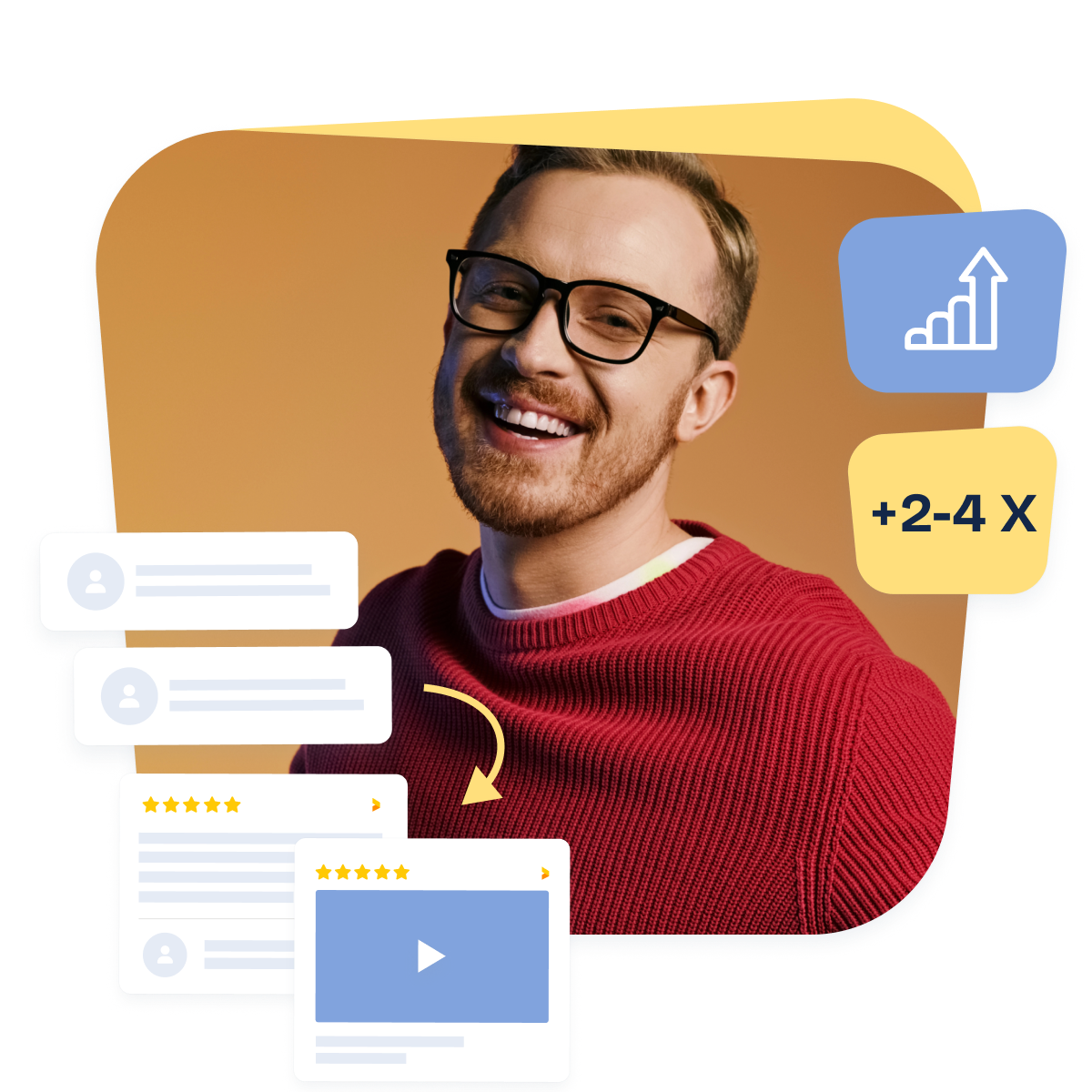 collect customer reviews